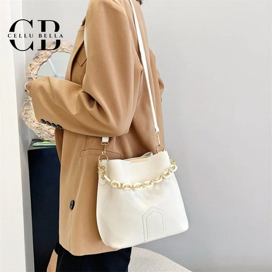 Bolso de mujer moderno – Bucket bag elegante y versátil para estilo diario