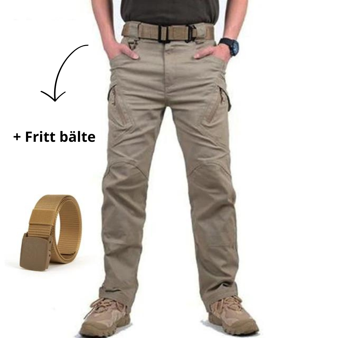 Pantalón táctico ajustable – Pantalón militar con cinturón y diseño funcional