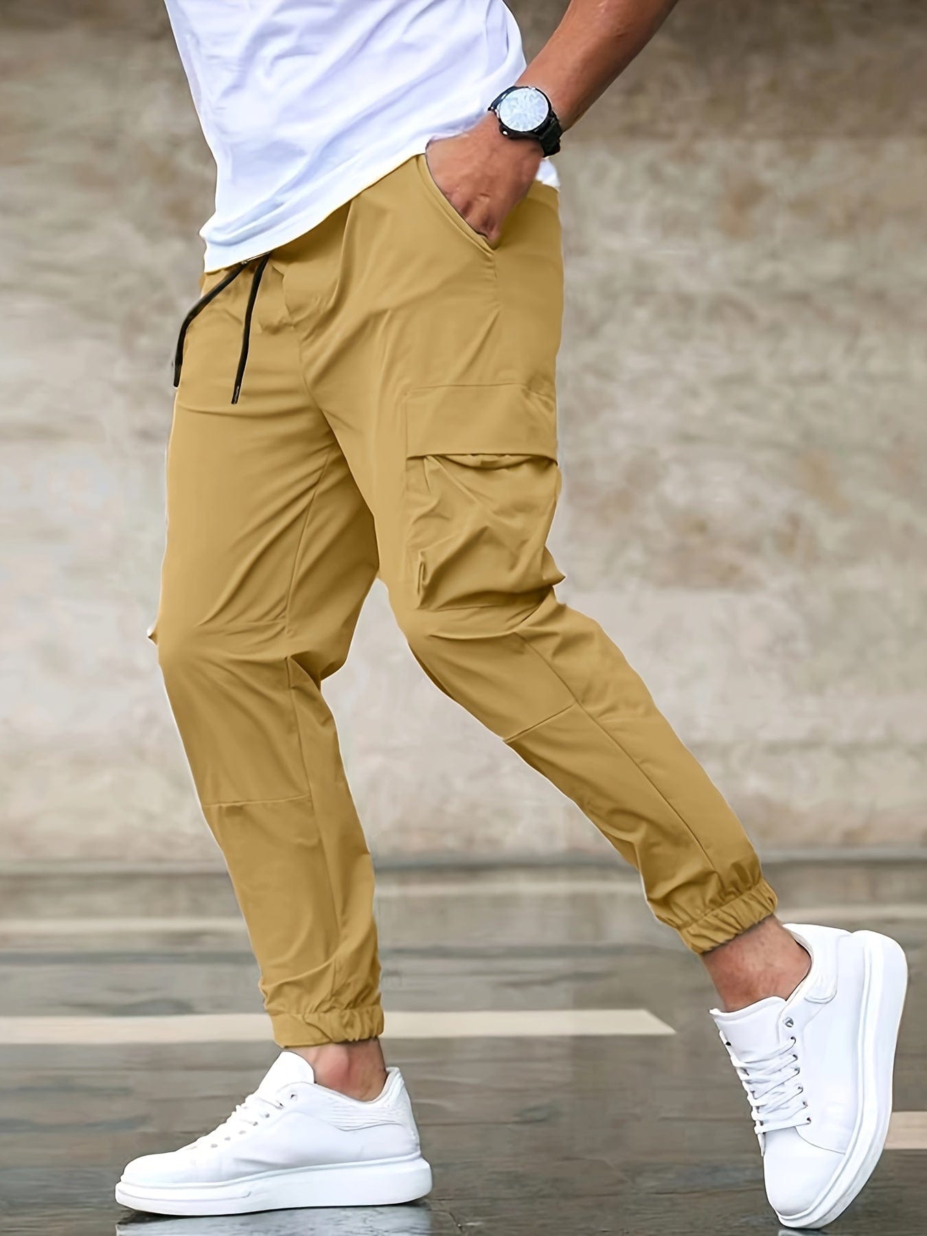 Pantalón duradero hombre – Pantalón con bolsillos para uso diario