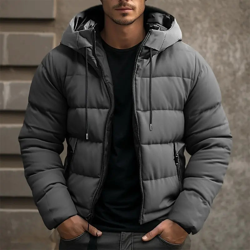 Chaqueta impermeable hombre – Abrigo aislante y duradero para invierno