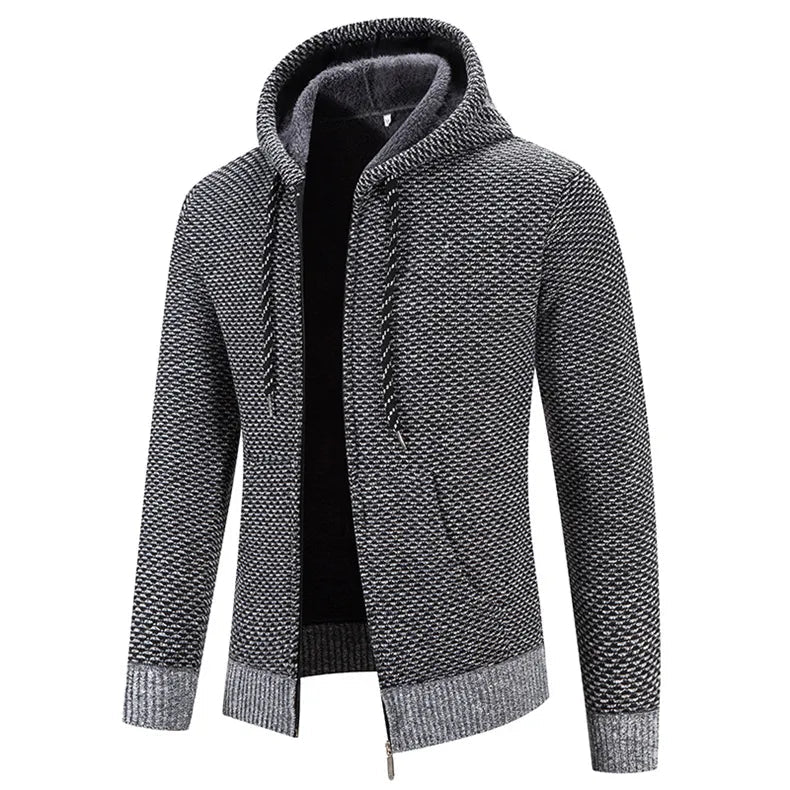 Sudadera con capucha hombre – Forrada, duradera y perfecta para invierno