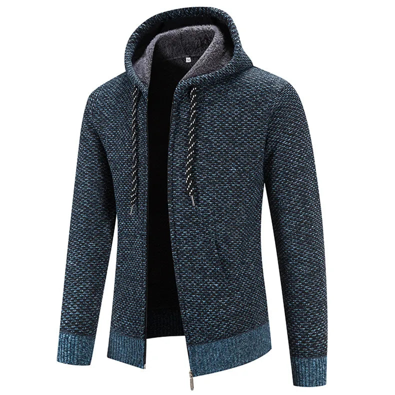 Sudadera con capucha hombre – Forrada, duradera y perfecta para invierno