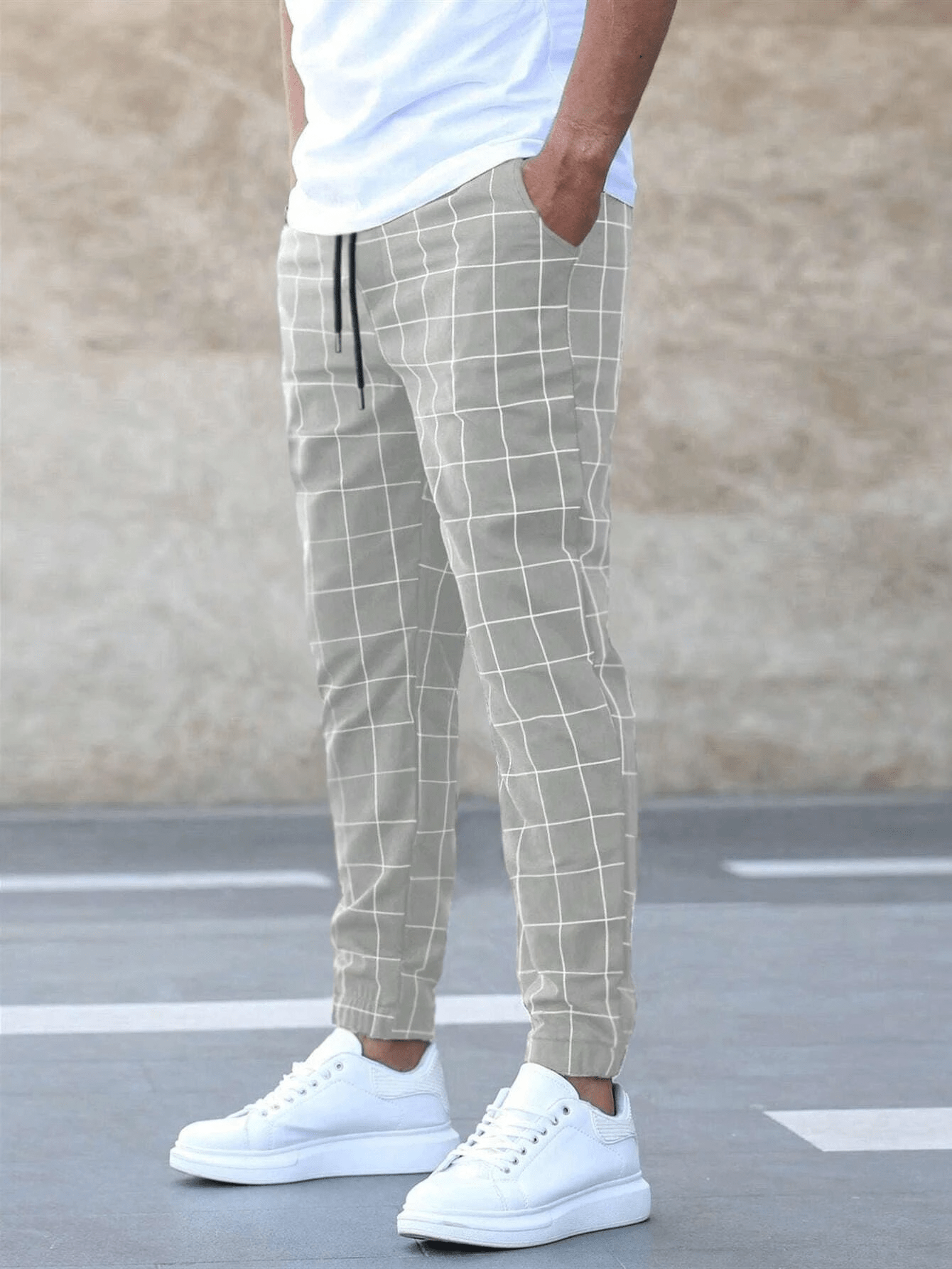 Pantalones de cuadros hombre – Pantalones cómodos y a la moda para ocasiones casuales