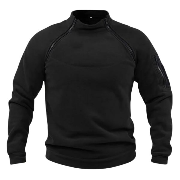 Sudadera polar caliente – Chaqueta con cremallera para todas las estaciones