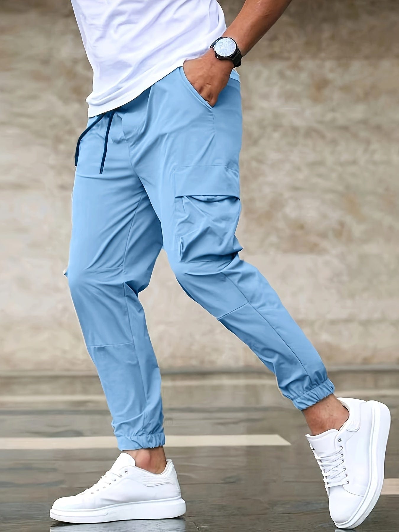 Pantalón duradero hombre – Pantalón con bolsillos para uso diario