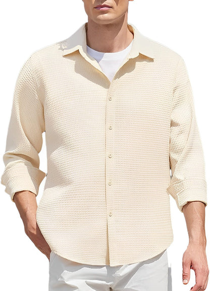 Camisa transpirable hombre – Camisa cómoda y elegante para verano