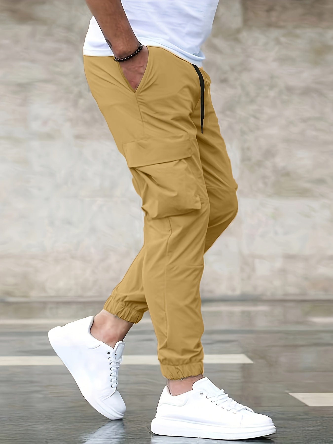 Pantalón duradero hombre – Pantalón con bolsillos para uso diario