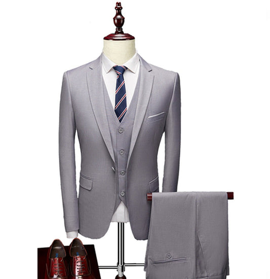 Conjunto de traje formal hombre – Vestimenta elegante para ocasiones especiales