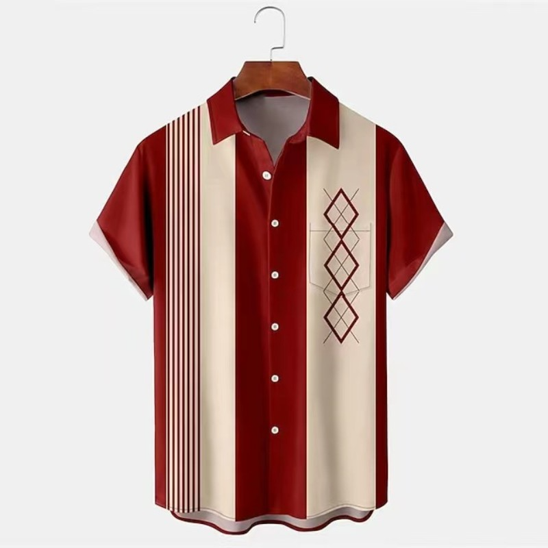 Polo clásico hombre – Camiseta de botones y mangas cortas para todas las estaciones