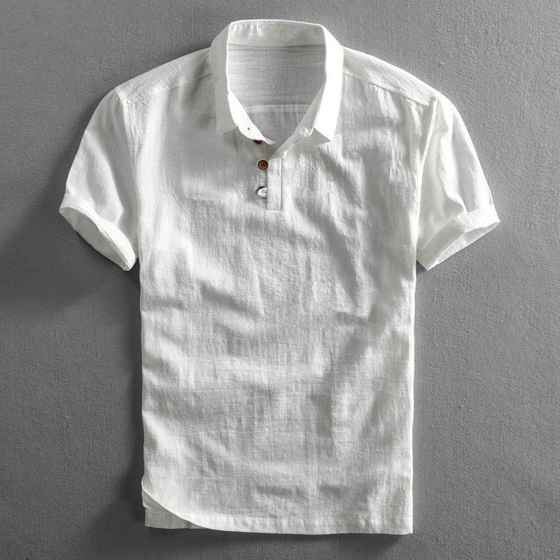 Camisa de verano hombre – Polo relajado y ligero para días cálidos