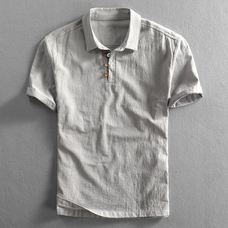 Camisa de verano hombre – Polo relajado y ligero para días cálidos