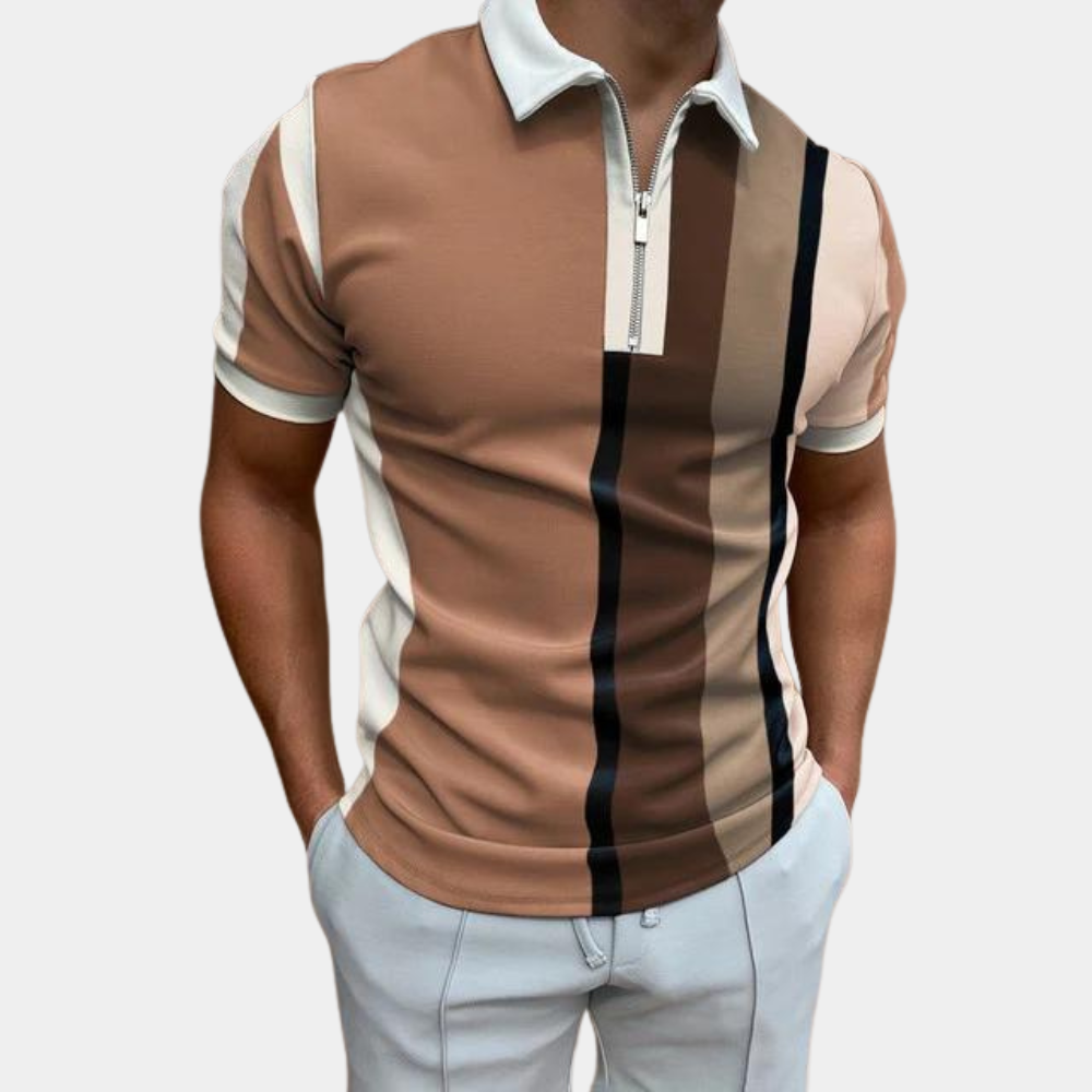 Polo transpirable clásico – Camiseta cómoda y ligera para hombre