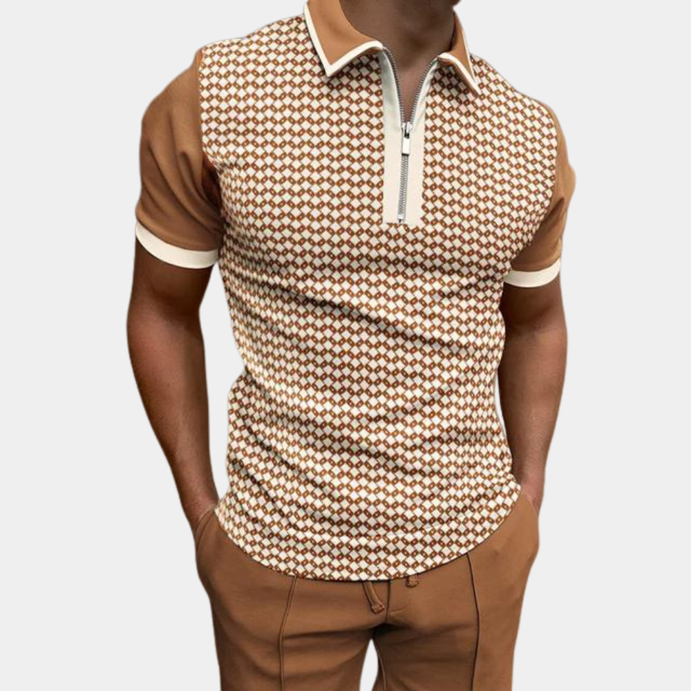 Polo transpirable clásico – Camiseta cómoda y ligera para hombre