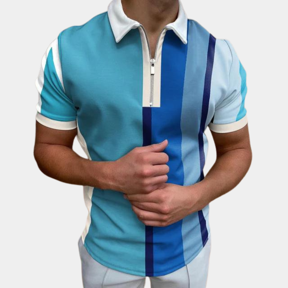 Polo transpirable clásico – Camiseta cómoda y ligera para hombre