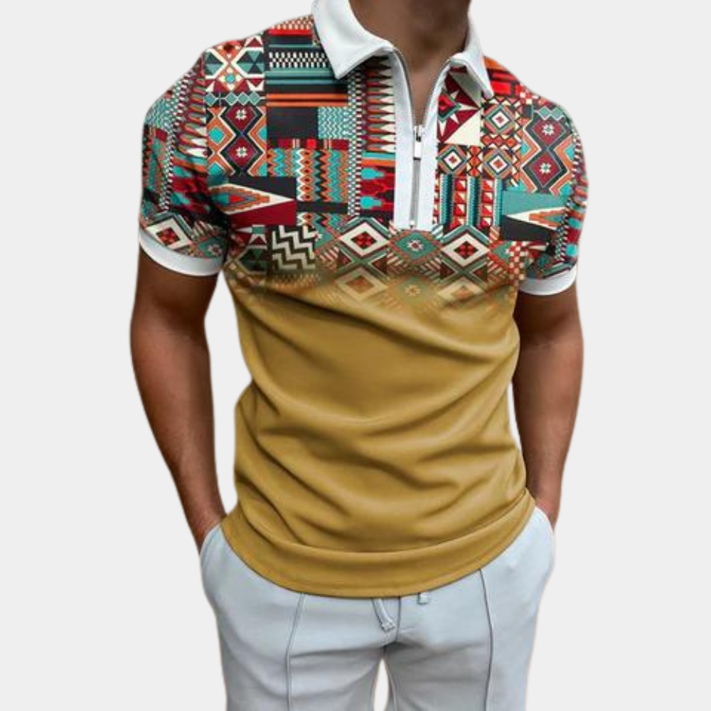 Polo transpirable clásico – Camiseta cómoda y ligera para hombre