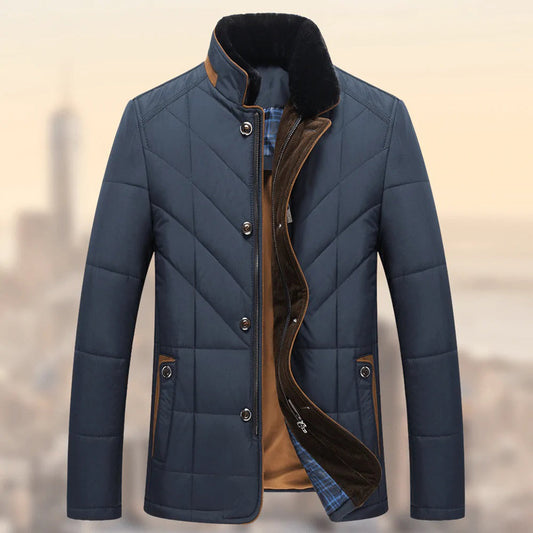 Abrigo de invierno hombre – Abrigo cálido, elegante y práctico para frío