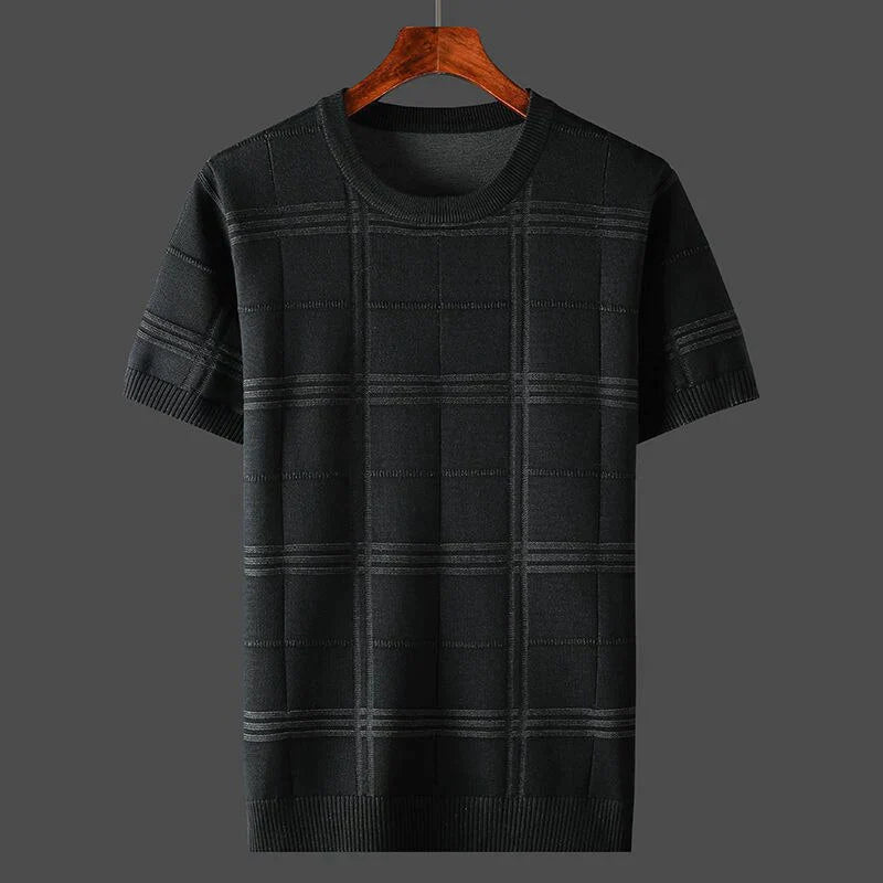 Camisa corta hombre – Camisa clásica de corte cómodo para todas las estaciones