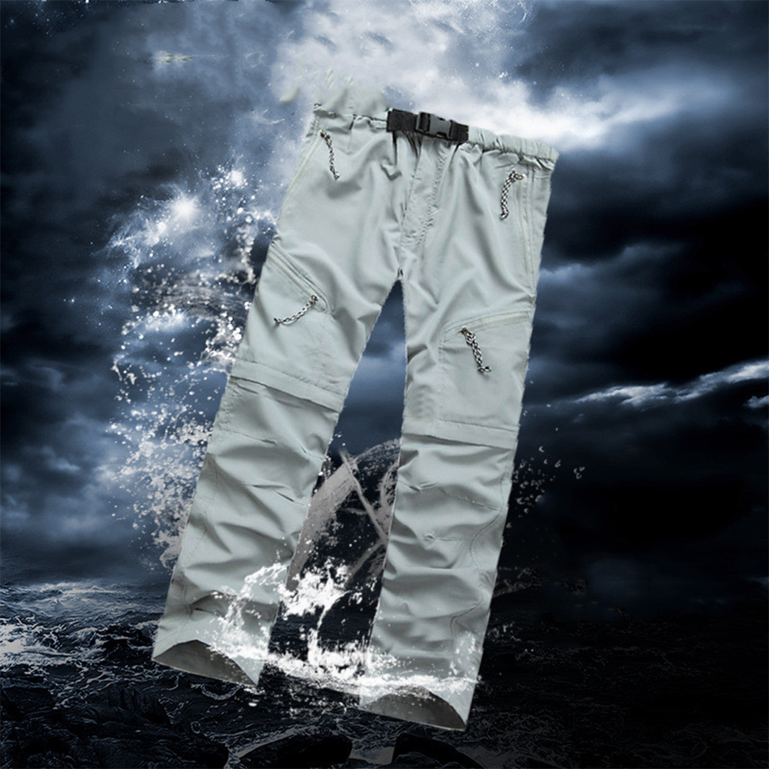 Pantalones de senderismo impermeables – Ropa exterior resistente para aventuras al aire libre