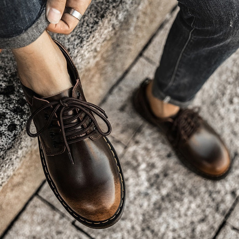 Zapatos de cuero cómodos hombre – Calzado clásico ideal para todas las estaciones