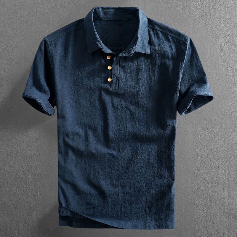 Camisa de verano hombre – Polo relajado y ligero para días cálidos