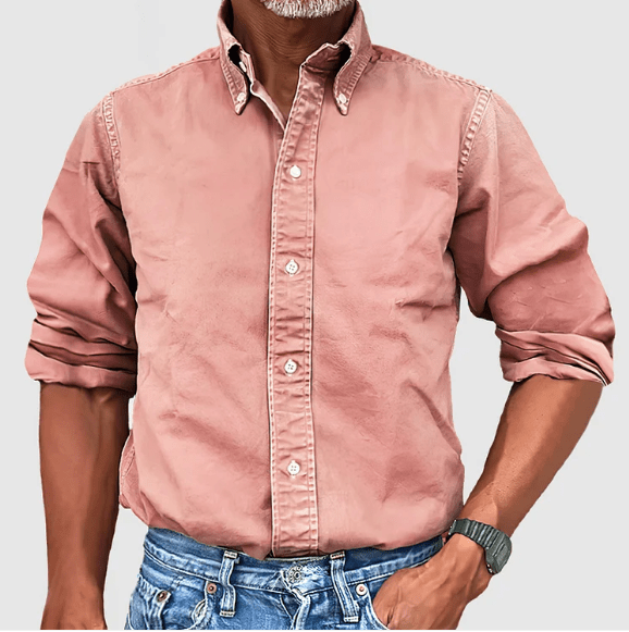 Camisa elegante de manga larga – Blusa versátil y chic para ocasiones especiales