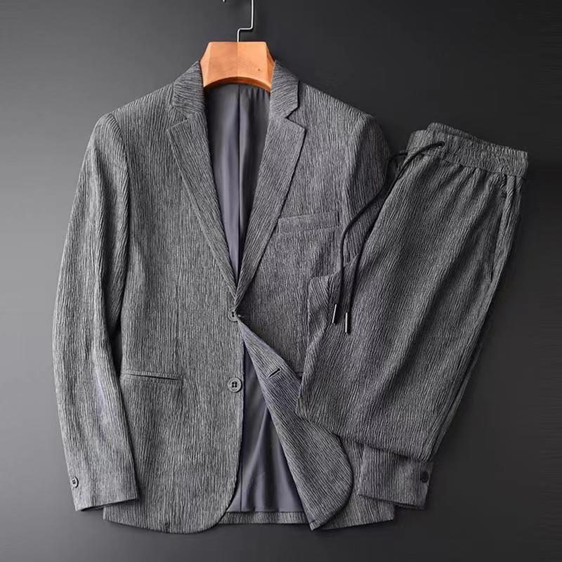 Traje de dos piezas elegante hombre – Conjunto formal moderno y sofisticado