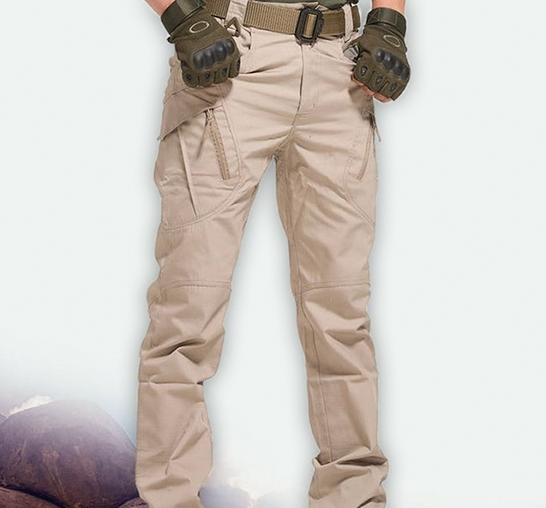 Pantalón táctico ajustable – Pantalón militar con cinturón y diseño funcional