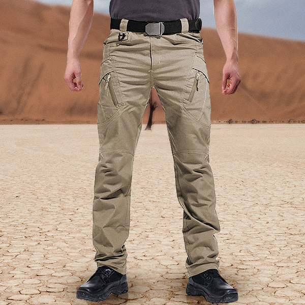 Pantalón táctico ajustable – Pantalón militar con cinturón y diseño funcional