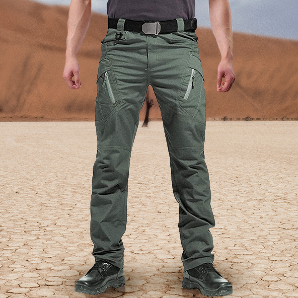 Pantalón táctico ajustable – Pantalón militar con cinturón y diseño funcional