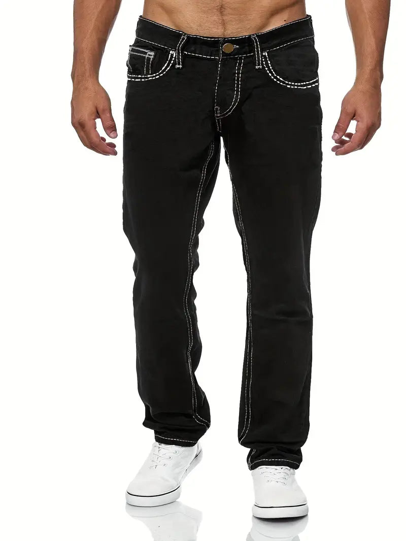 Jeans slim fit hombre – Pantalones con stretch cómodos y modernos