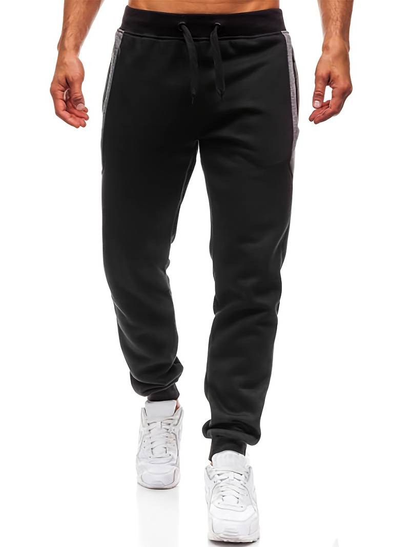 Pantalón jogging hombre – Casual con bolsillos cremallera y cómodo