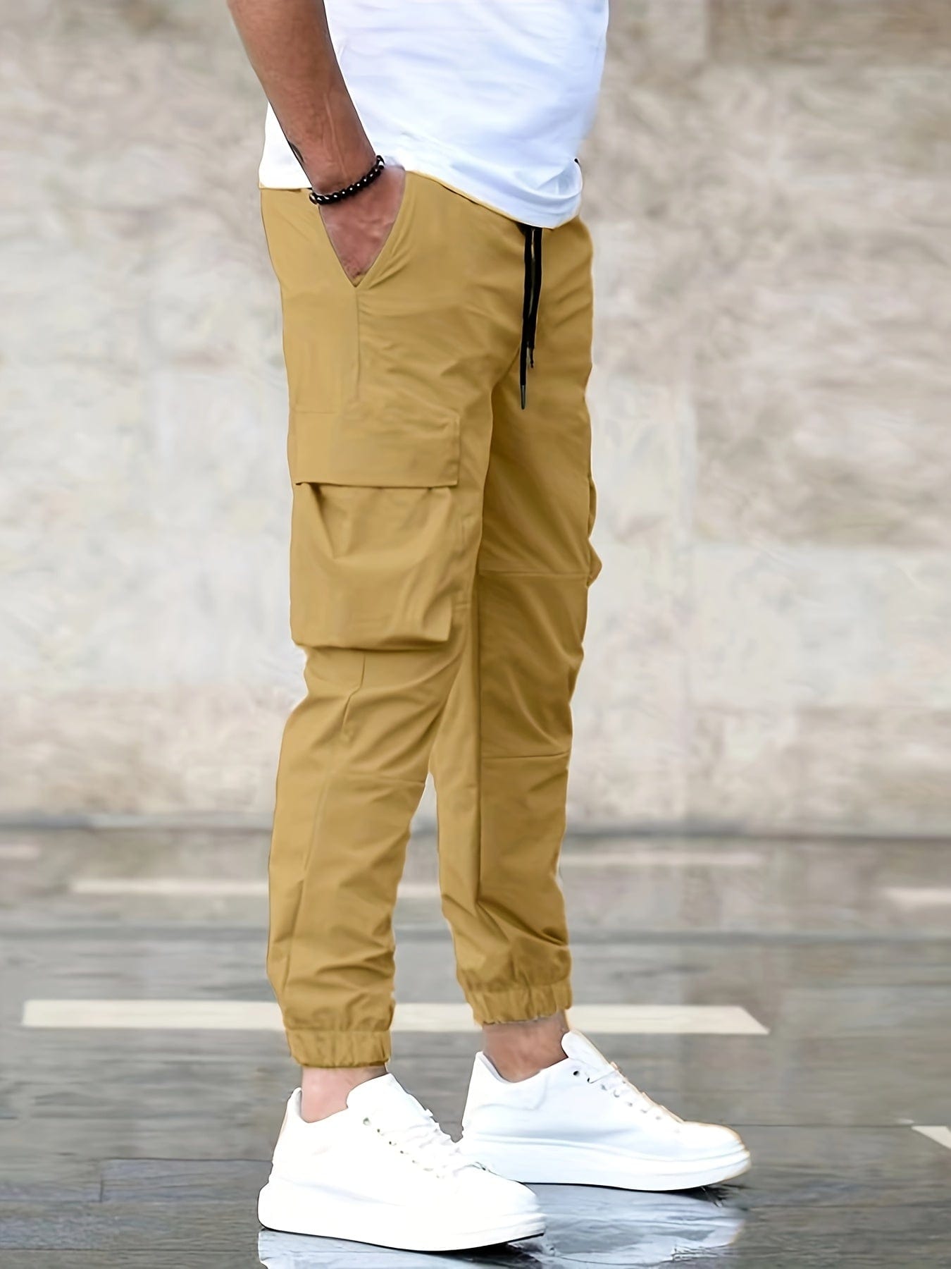 Pantalón duradero hombre – Pantalón con bolsillos para uso diario