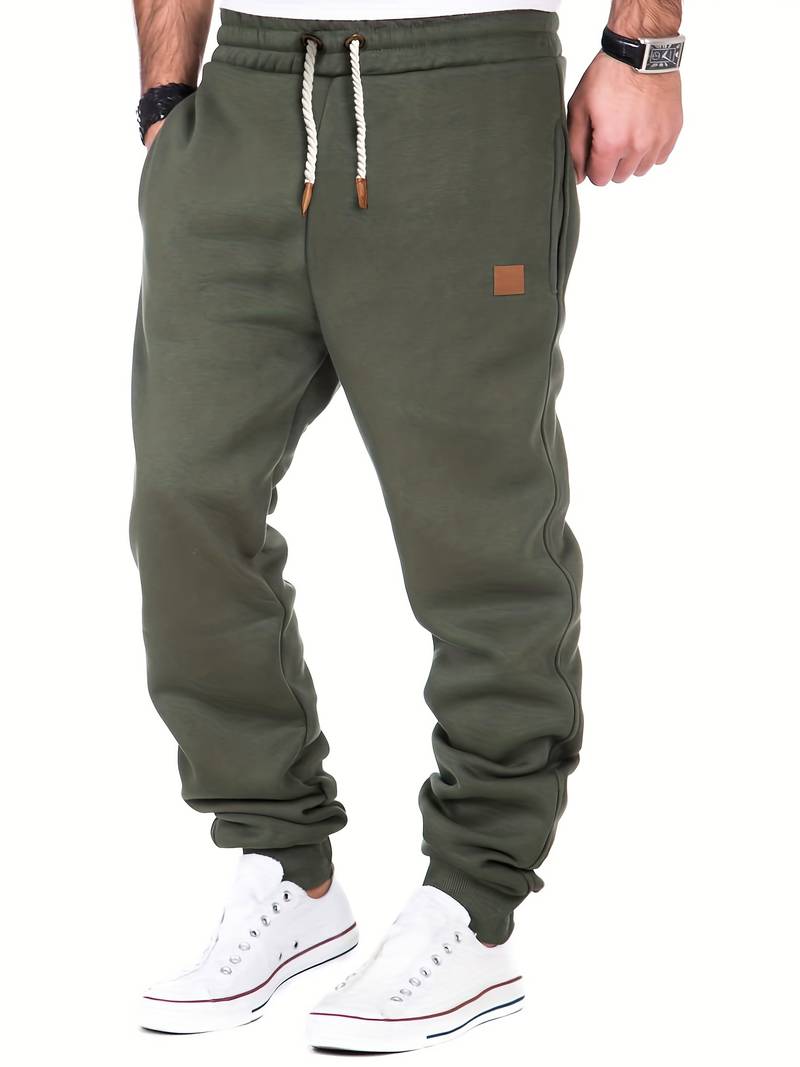 Pantalón cómodo con cordón ajustable – Pantalón casual ligero y versátil para diario