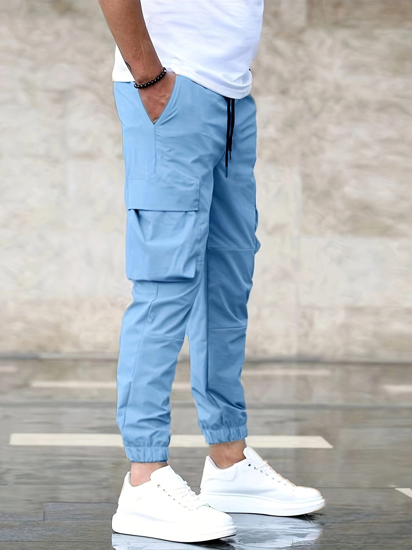 Pantalón duradero hombre – Pantalón con bolsillos para uso diario