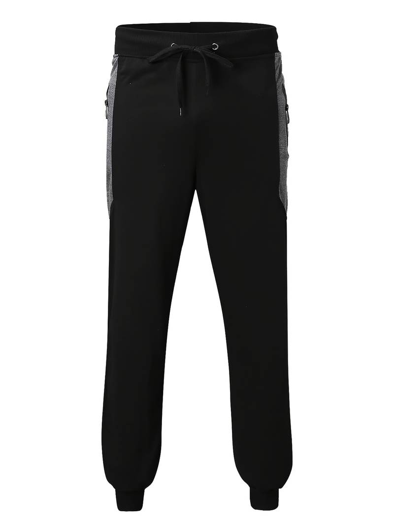 Pantalón jogging hombre – Casual con bolsillos cremallera y cómodo