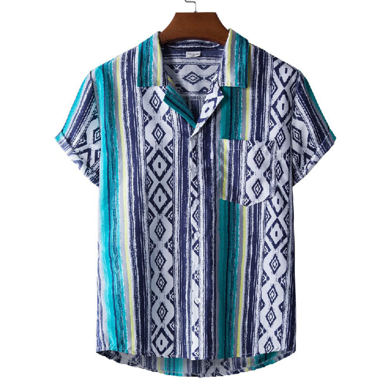 Polo hombre verano – Camiseta ligera vintage con botones