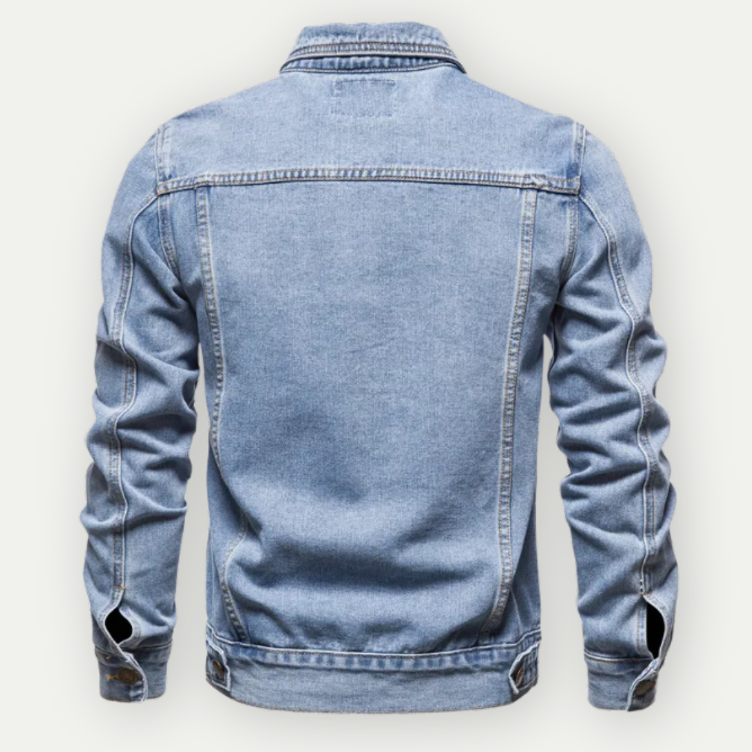 Chaqueta de denim mujer – Abrigo cálido y duradero para todas las estaciones