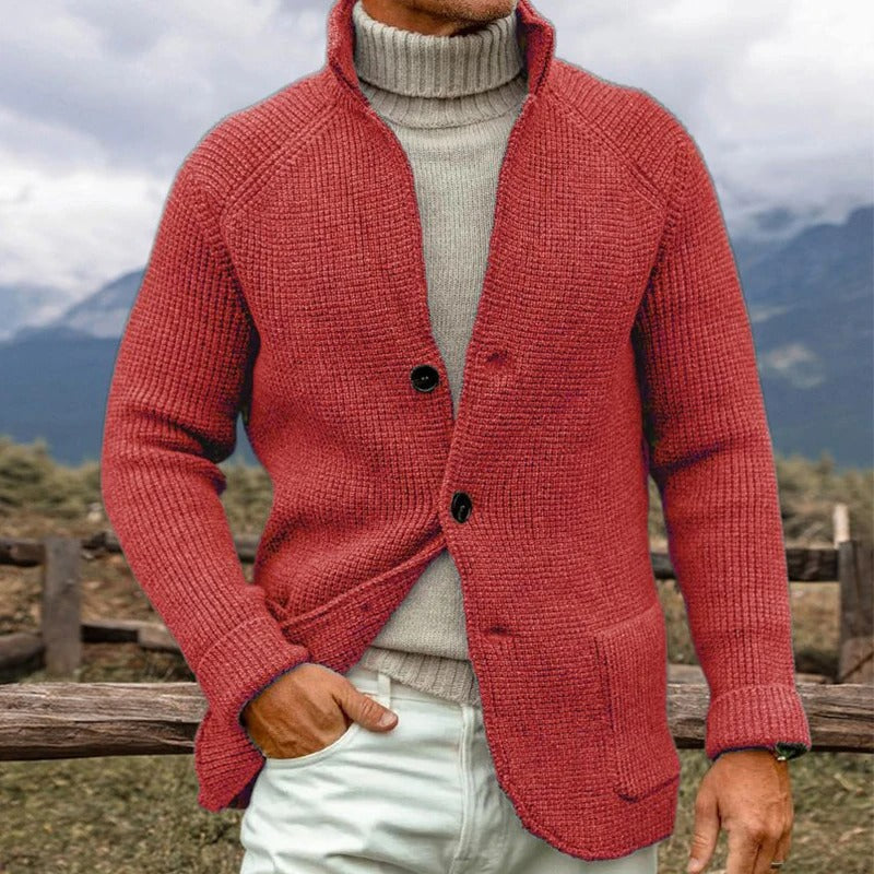 Cardigan de punto largo mujer – Suéter con bolsillos para todas las estaciones