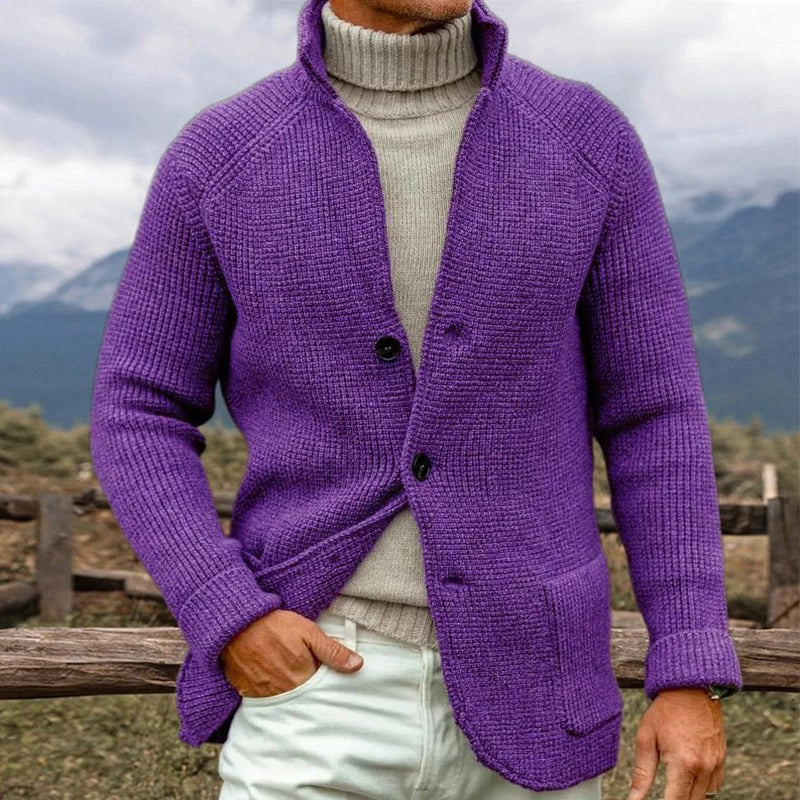 Cardigan de punto largo mujer – Suéter con bolsillos para todas las estaciones