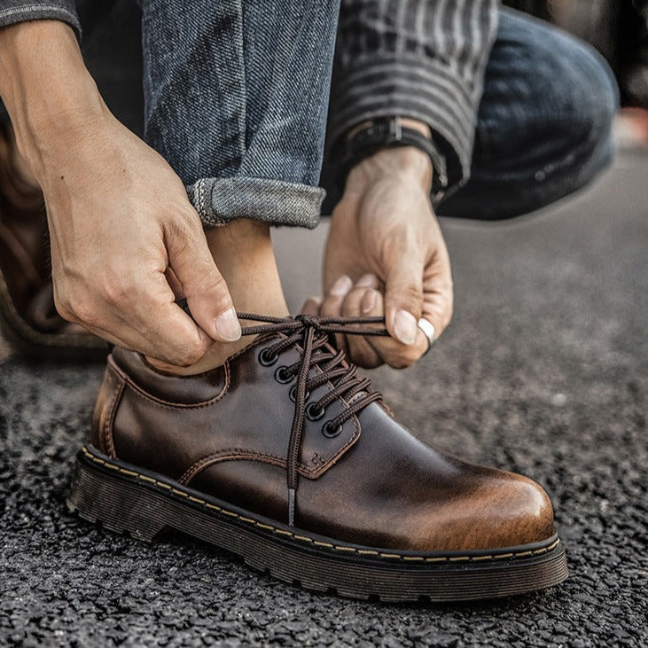 Zapatos de cuero cómodos hombre – Calzado clásico ideal para todas las estaciones