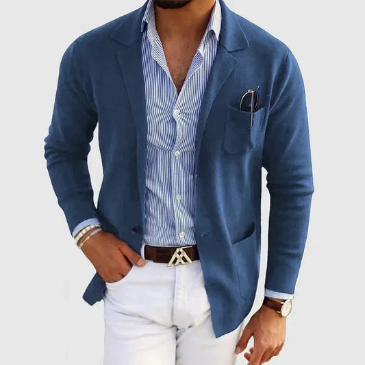 Blazer de negocios hombre – Blazer versátil y cómodo para oficina